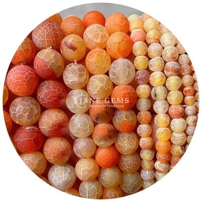 Diferentes Ágata desbotada Perlas de Cristal Pedra para a fabricação de pulseiras de cristal artesanais
