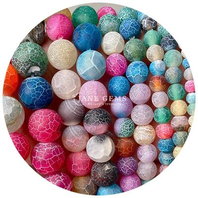 Agate verde agate misturado para acessórios de jóias