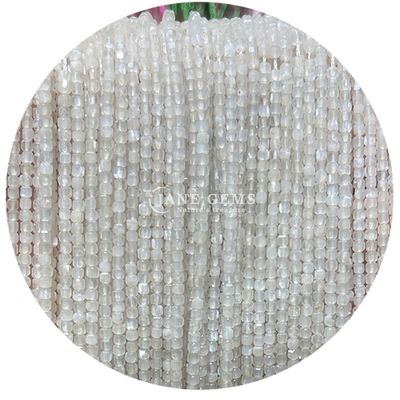 Pedras preciosas personalizadas contas de pedra de lua branca Prehnite roxo jade folhas de contas