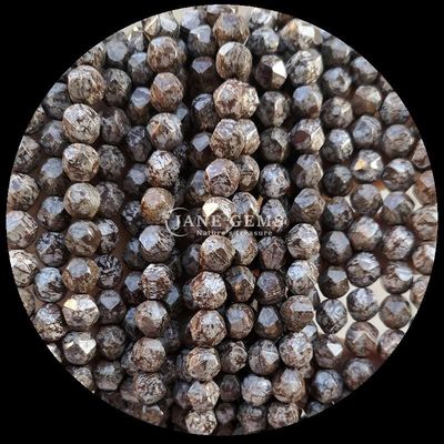 Pedras preciosas naturais contas de forma facetada rosa quartzo turmalina fios soltos para fabricação de jóias