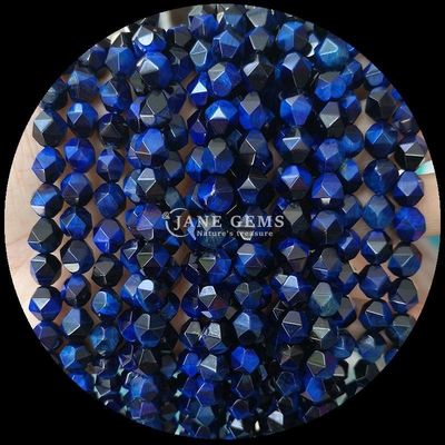 Pedras preciosas pérolas diamantes cores variadas deslumbrantes jóias de bricolage 6mm 8mm 10mm turmalina olhos de tigre azul fios soltos