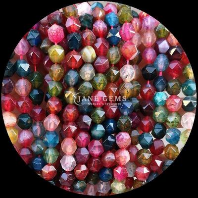 Pedras preciosas pérolas diamantes cores variadas deslumbrantes jóias de bricolage 6mm 8mm 10mm turmalina olhos de tigre azul fios soltos