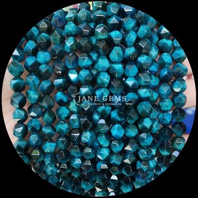 Pedras preciosas pérolas diamantes cores variadas deslumbrantes jóias de bricolage 6mm 8mm 10mm turmalina olhos de tigre azul fios soltos