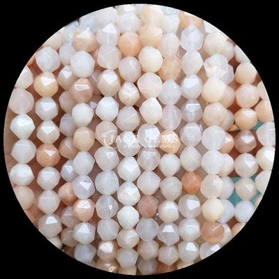 Ferramentas soltas de diamante natural de facetas de gemas Morganita rosa aventurina