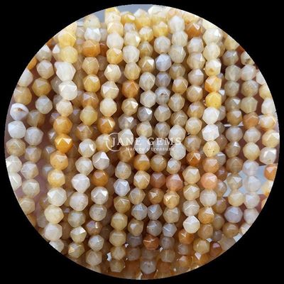 Ferramentas soltas de diamante natural de facetas de gemas Morganita rosa aventurina