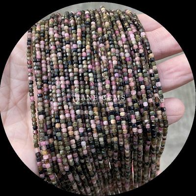 Pedra natural polida de corte quadrado pérolas de pedra preciosa prata obsidiana pedra solar para fabricação de jóias