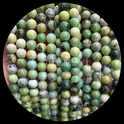 Cor-de-rosa de gemas redondas granito morganita para jóias fazer pulseiras DIY colares / brincos
