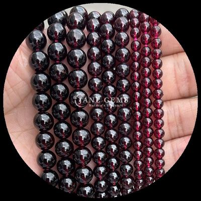 Cor-de-rosa de gemas redondas granito morganita para jóias fazer pulseiras DIY colares / brincos
