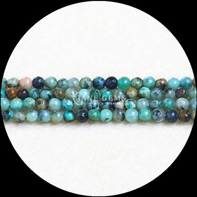 Natural Multicolor Rodada Pedras preciosas contas Africano Turquesa Verde Ponto Para Pulseiras Colares Brincos Fazer jóias