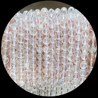 Forma redonda natural gemstone contas Quartzo claro Citrino Ametista fios soltos para joias DIY