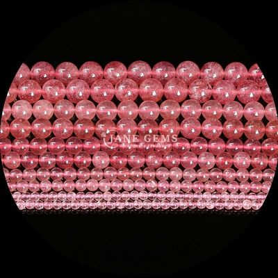 Forma redonda natural gemstone contas Quartzo claro Citrino Ametista fios soltos para joias DIY