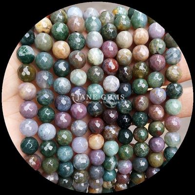DIY Jewelry Making 8mm Round Natural Gemstone Beads em Cherry Agate e Vários Agate Strands para brincos