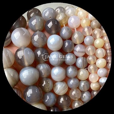 Forma redonda 8mm Pedras preciosas naturais Bolas de Ágata Vários Bolas de Ágata Carneliana Amarelo Listrado Ágata Bolas de Ágata Soltas para jóias DIY