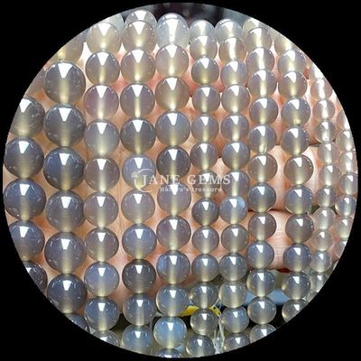 Rondas de 8 mm Polidas contas de pedra natural de gemas Fios para joias Fazer pulseiras DIY Colares em multicolor