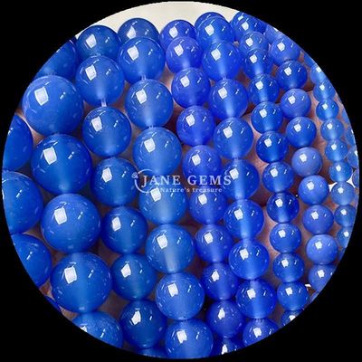 Rondas de 8 mm Polidas contas de pedra natural de gemas Fios para joias Fazer pulseiras DIY Colares em multicolor