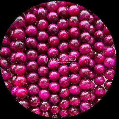 Pedras de corte redonda polidas de 8 mm em cores variadas para projetos de beadwork