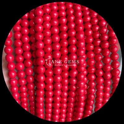 8mm de gemas polidas contas para joalheria, materiais de fabricação, de várias cores Turquesa