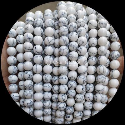 8mm de gemas polidas contas para joalheria, materiais de fabricação, de várias cores Turquesa
