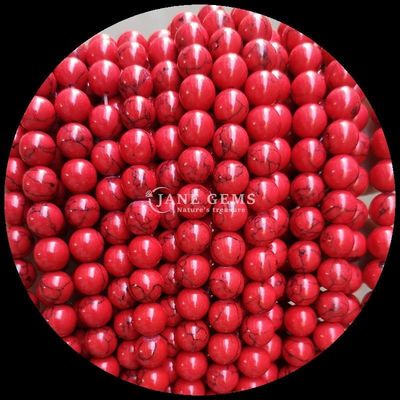 8mm de gemas polidas contas para joalheria, materiais de fabricação, de várias cores Turquesa
