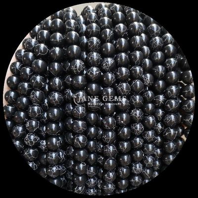 DIY Jewelry Making Round Cut Gemstone Turquoise Bead Strands em 8mm Tamanho e Várias Cores