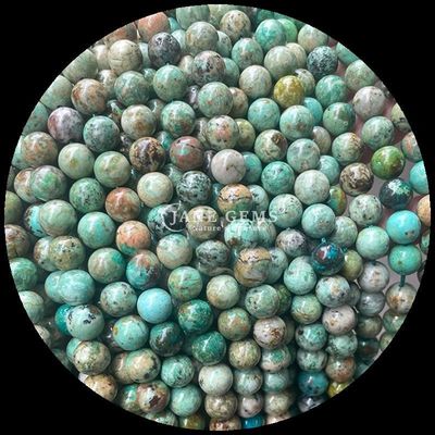 Forma redonda natural Vários tipos Bolas turquesa Filamentos para DIY Presente Colares de jóias