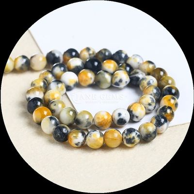 Pulseiras de Pedras Prémias Naturais Várias Cores Jade Filamentos de contas soltas para elevar o seu estilo com elegância natural