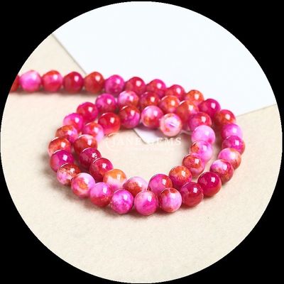 Pulseiras de Pedras Prémias Naturais Várias Cores Jade Filamentos de contas soltas para elevar o seu estilo com elegância natural