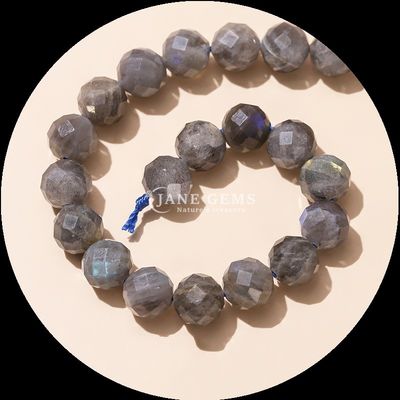 Gemas multicoloridas Bolas de pedra natural Bolas de pedras preciosas Citrino Morango Quartzo Facetado Redondo Fios de bolas soltas