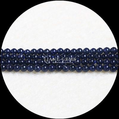 Fazer jóias de bricolage com pedras preciosas naturais contas 4mm tamanho lindos cristal rosa quartzo Sodalite fios soltos de contas