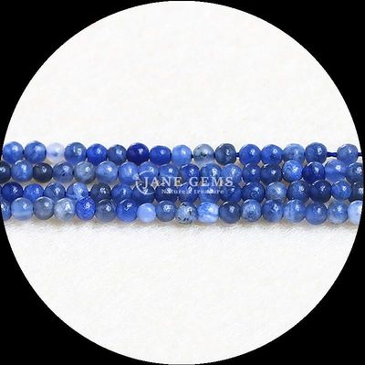 Fazer jóias de bricolage com pedras preciosas naturais contas 4mm tamanho lindos cristal rosa quartzo Sodalite fios soltos de contas