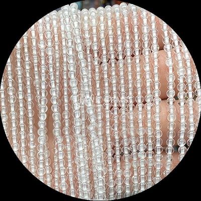 Filamentos de contas de amatista de várias cores gemas polidas redondas para a fabricação de jóias de cristal versátil