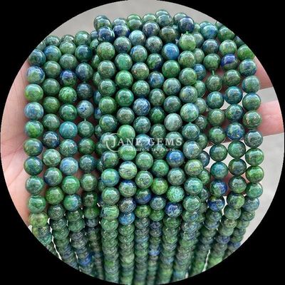 Forma redonda gemas contas Perfeito para pulseiras Vários tipos de pedra Sangue de dragão Ágata indiana Rondas soltas gemas de pedras preciosas