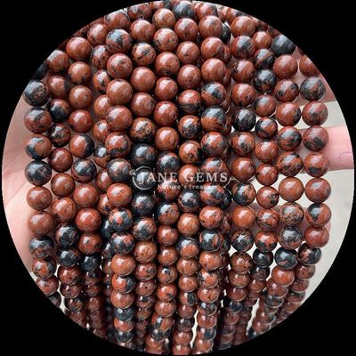 Forma redonda gemas contas Perfeito para pulseiras Vários tipos de pedra Sangue de dragão Ágata indiana Rondas soltas gemas de pedras preciosas