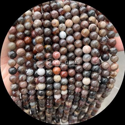 Pedras de pedra natural redondas contas Kiwi Jaspe Lapis Lazuli e mais A adição perfeita para a sua coleção de jóias