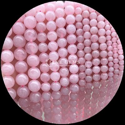 Pedras de Pedra Pré-Naturais Rosa Quartz Opalita Vários Tipos Pedra Cristalina Curativa Filamentos de Pedras de Pedra Soltas A adição perfeita à sua coleção de pulseiras
