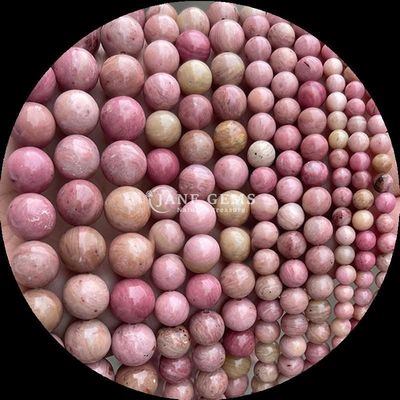 Pedras preciosas de forma redonda 8mm Natural para B2B Distribuidores de pedras preciosas Várias Pedras Cristalinas Curativas Zebra Jaspe Amazonaite e Mais para bricolage