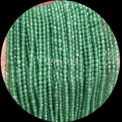 Pedra natural da escolha perfeita para suas necessidades B2B Várias Pedras de cristal Ametista Verde Aventurina Mini Facetado Solto Redondo Fios de contas