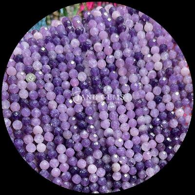 Melhore sua joalheria de bricolage com pedras preciosas forma redonda e pedras preciosas naturais vários cristal natural pedra curativa Dálmata jaspe turmalina solta mini facetas cordas de contas