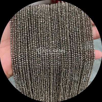 Melhore sua joalheria de bricolage com pedras preciosas forma redonda e pedras preciosas naturais vários cristal natural pedra curativa Dálmata jaspe turmalina solta mini facetas cordas de contas