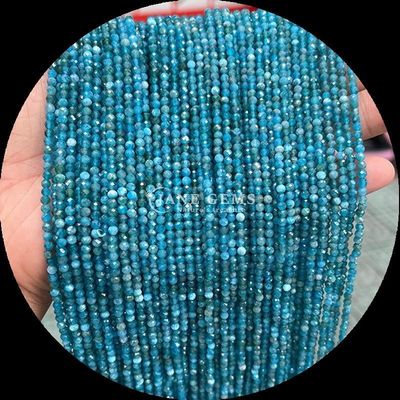 DIY Jewelry Making Gemstone Vários tipos Apatite Malachite Mini Faceted Loose Bead Strands Pedras de cristal curativas