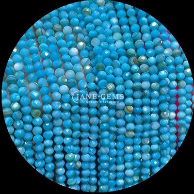 DIY Jewelry Making Gemstone Vários tipos Apatite Malachite Mini Faceted Loose Bead Strands Pedras de cristal curativas