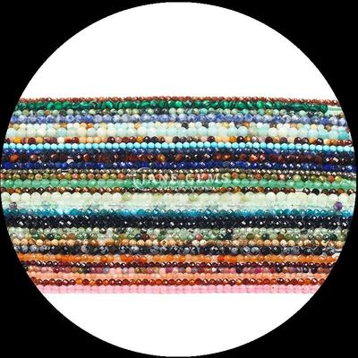 Origem colares gemas contas pré-nita lapis lazuli mini facetas folhas de contas adequadas para cores assortadas