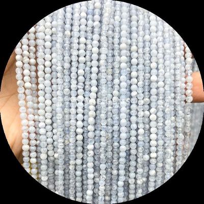 Pedra preciosa polida de várias cores Mini contas redondas de jardim Quartz Pedra de lua para artesanato e design superiores